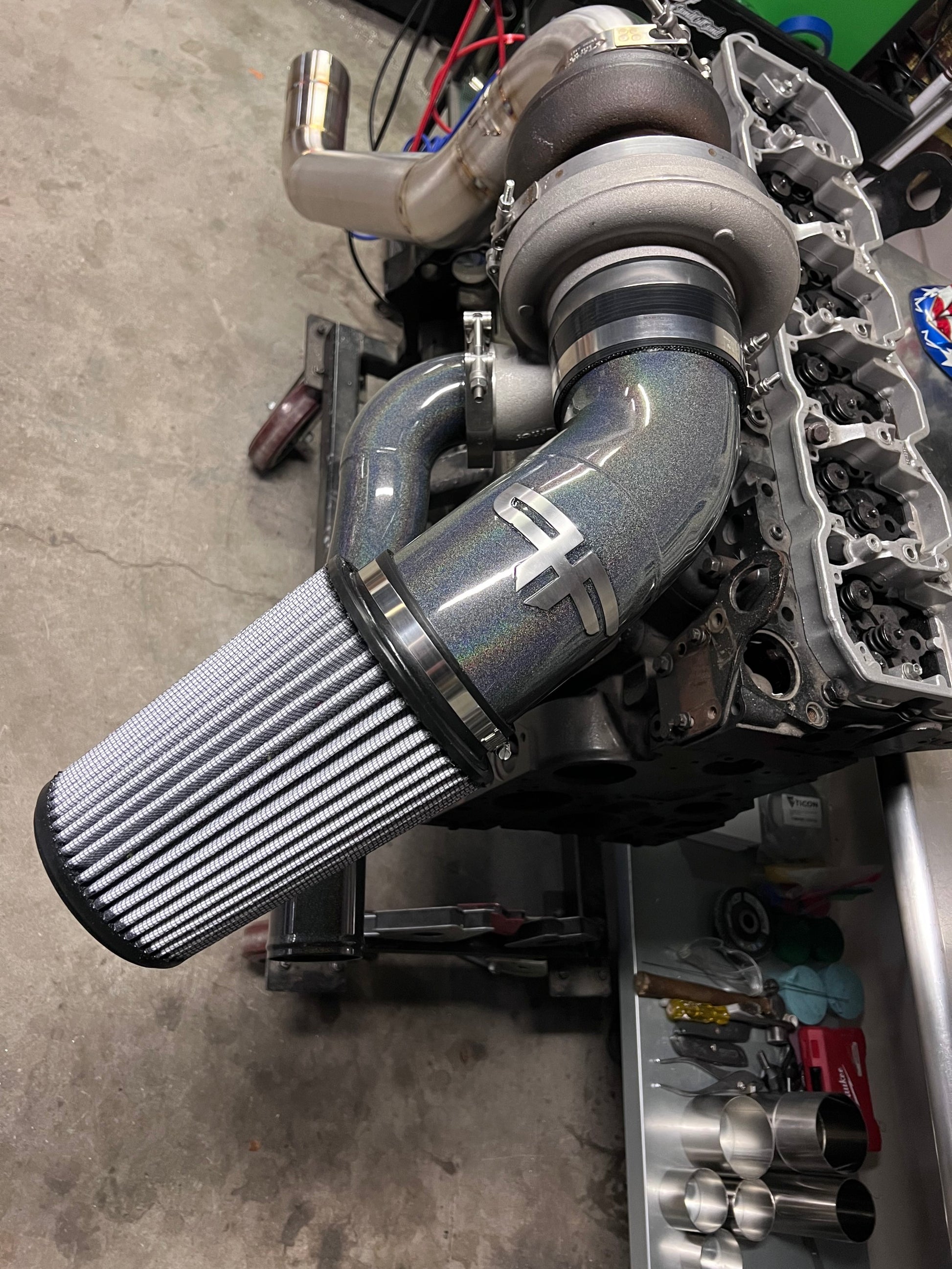 Cummins 03-07 5" High or Low Mount Intake